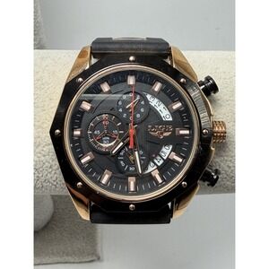 Lige For Dream 6181WM1 New Battery 1853 Mens Watch 48MM 8.5" Silicone Band